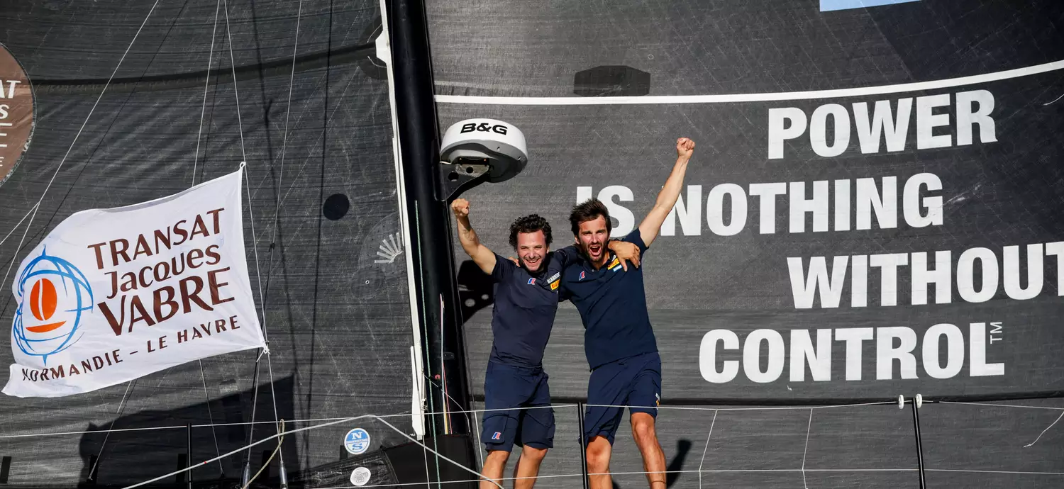 Ambrogio Beccaria et Nicolas Andrieu, vainqueurs en Class40 